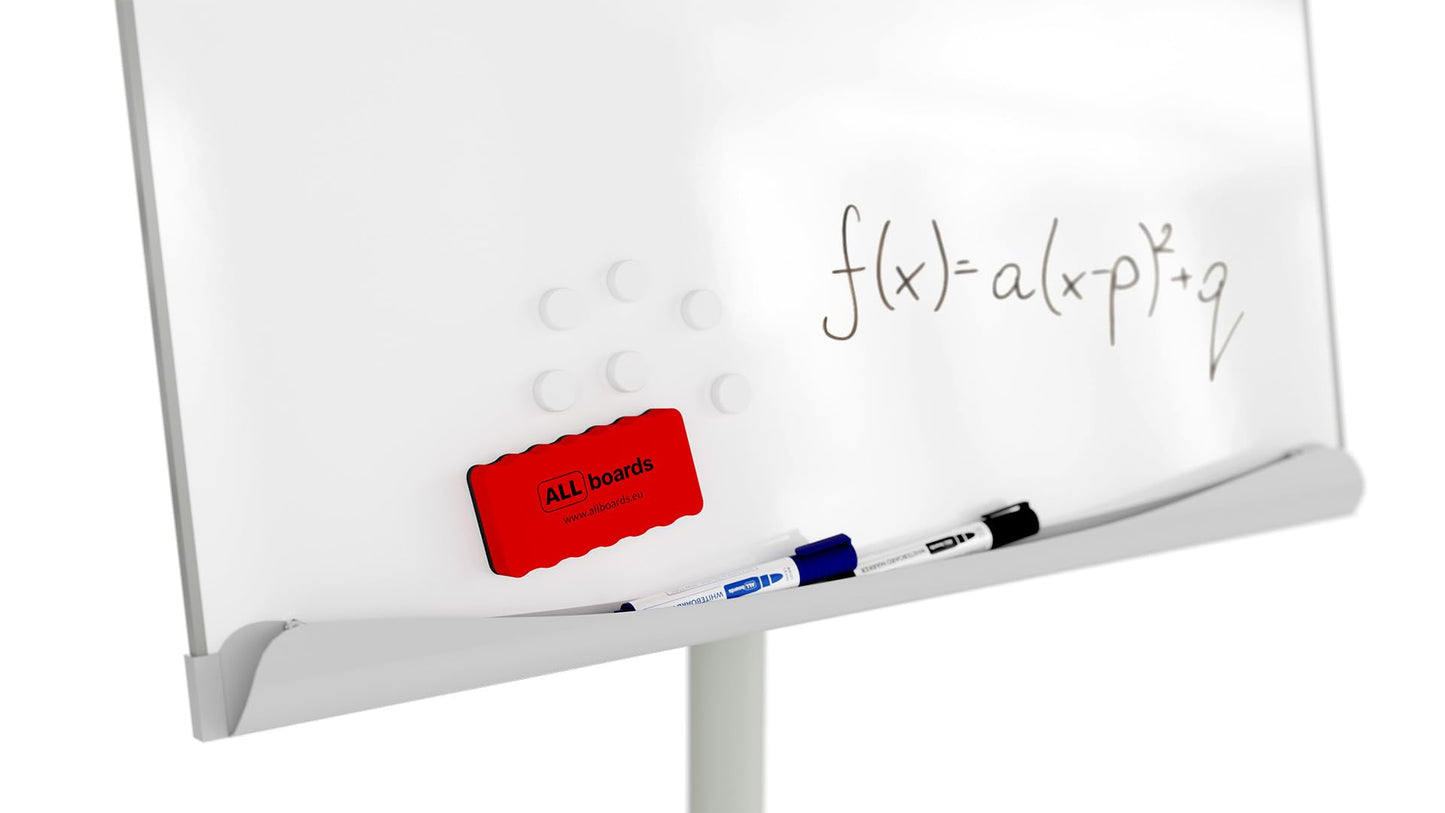 ALLboards Mobile Magnetic Flipchart on Castors 100x70cm