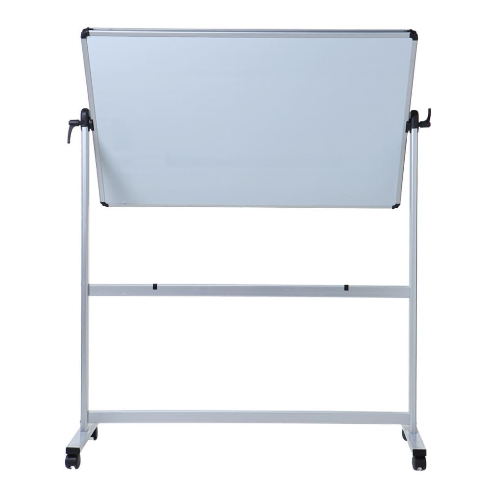 VIZ-PRO Double-Sided Magnetic Mobile Whiteboard 180 x 120 cm
