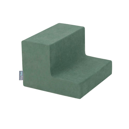 KiddyMoon Velvet Foam Playground Set – Wedge, Hill, Tunnel & Steps