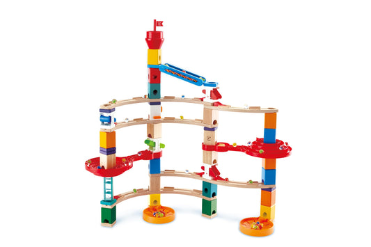 Hape Quadrilla Super Spirals Wooden Marble Run Expansion Pack