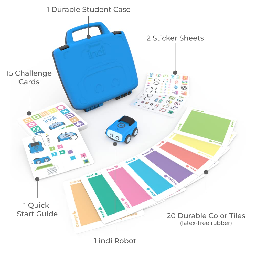 Sphero indi Student Kit – Screenless Coding Robot | Ages 4+