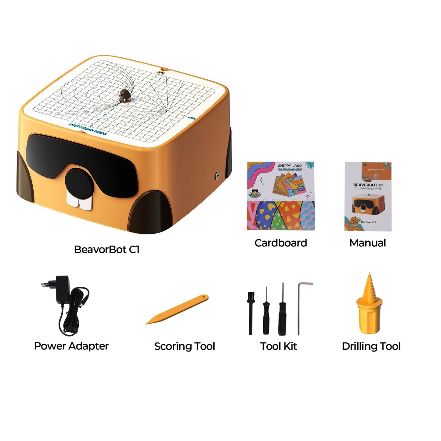 SainSmart BeaverBot Safe Cardboard Cutter Kit – Kids Ages 3+