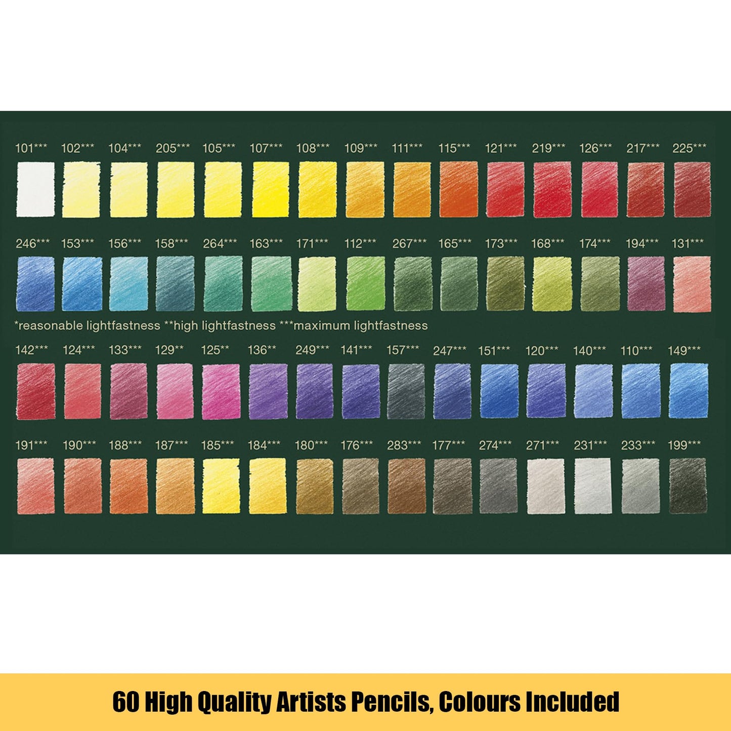 Faber-Castell Polychromos 60 Pencil Tin & A4 Sketch Pad Set