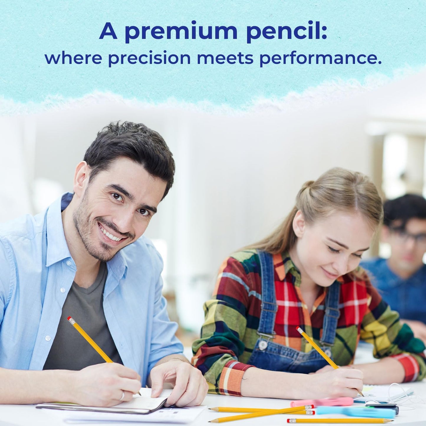 Rosmonde Pre-Sharpened #2 Pencils Bulk Pack – 1200 Count