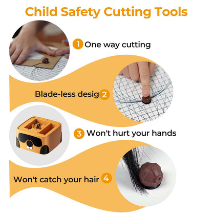 SainSmart BeaverBot Safe Cardboard Cutter Kit – Kids Ages 3+