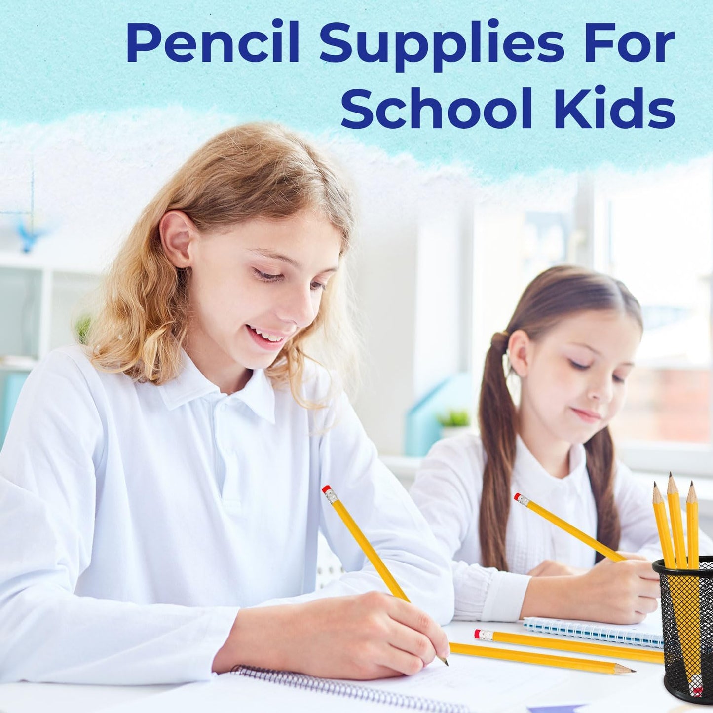 Rosmonde Pre-Sharpened #2 Pencils Bulk Pack – 1200 Count