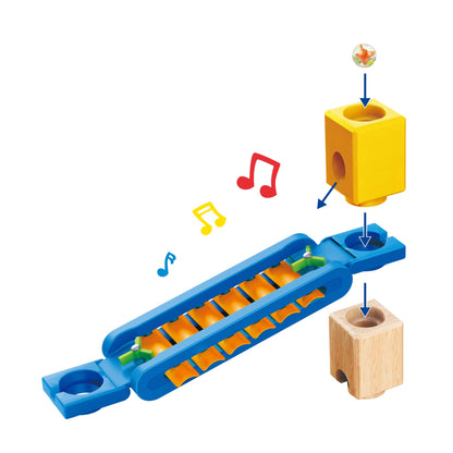 Hape Quadrilla Super Spirals Wooden Marble Run Expansion Pack