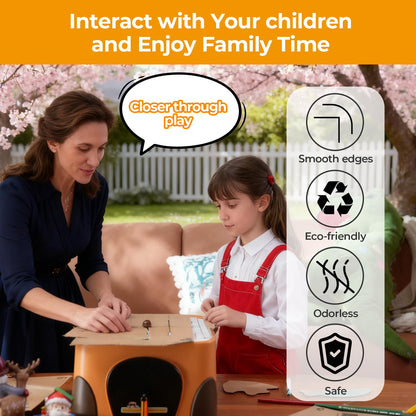 SainSmart BeaverBot Safe Cardboard Cutter Kit – Kids Ages 3+