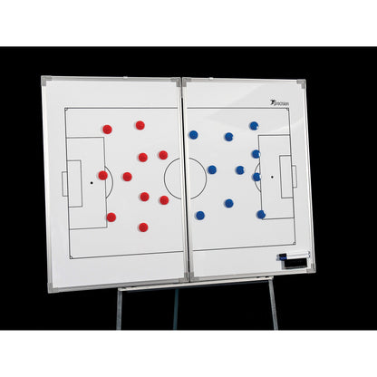 Precision Folding Double-Sided Soccer Tactics Board 90x120cm