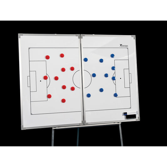 Precision Folding Double-Sided Soccer Tactics Board 90x120cm