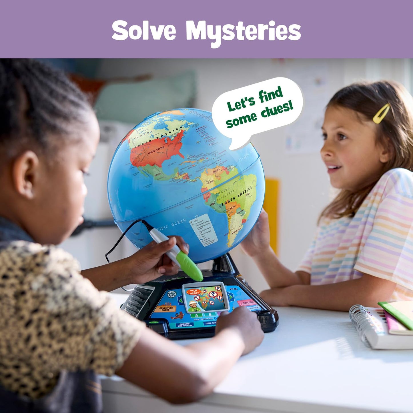 LeapFrog Magic Adventures Interactive Globe for Kids