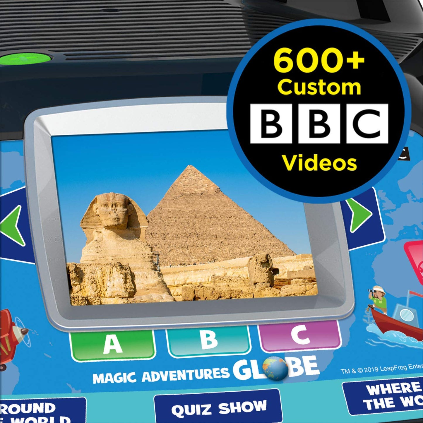LeapFrog Magic Adventures Interactive Globe for Kids