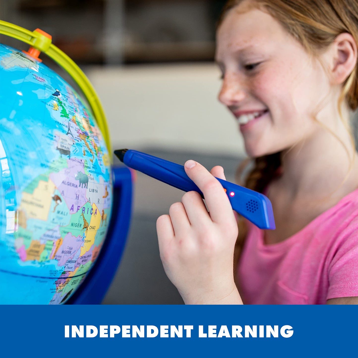 Learning Resources GeoSafari Jr. Talking Globe with Smart Pen