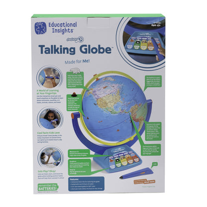 Learning Resources GeoSafari Jr. Talking Globe with Smart Pen
