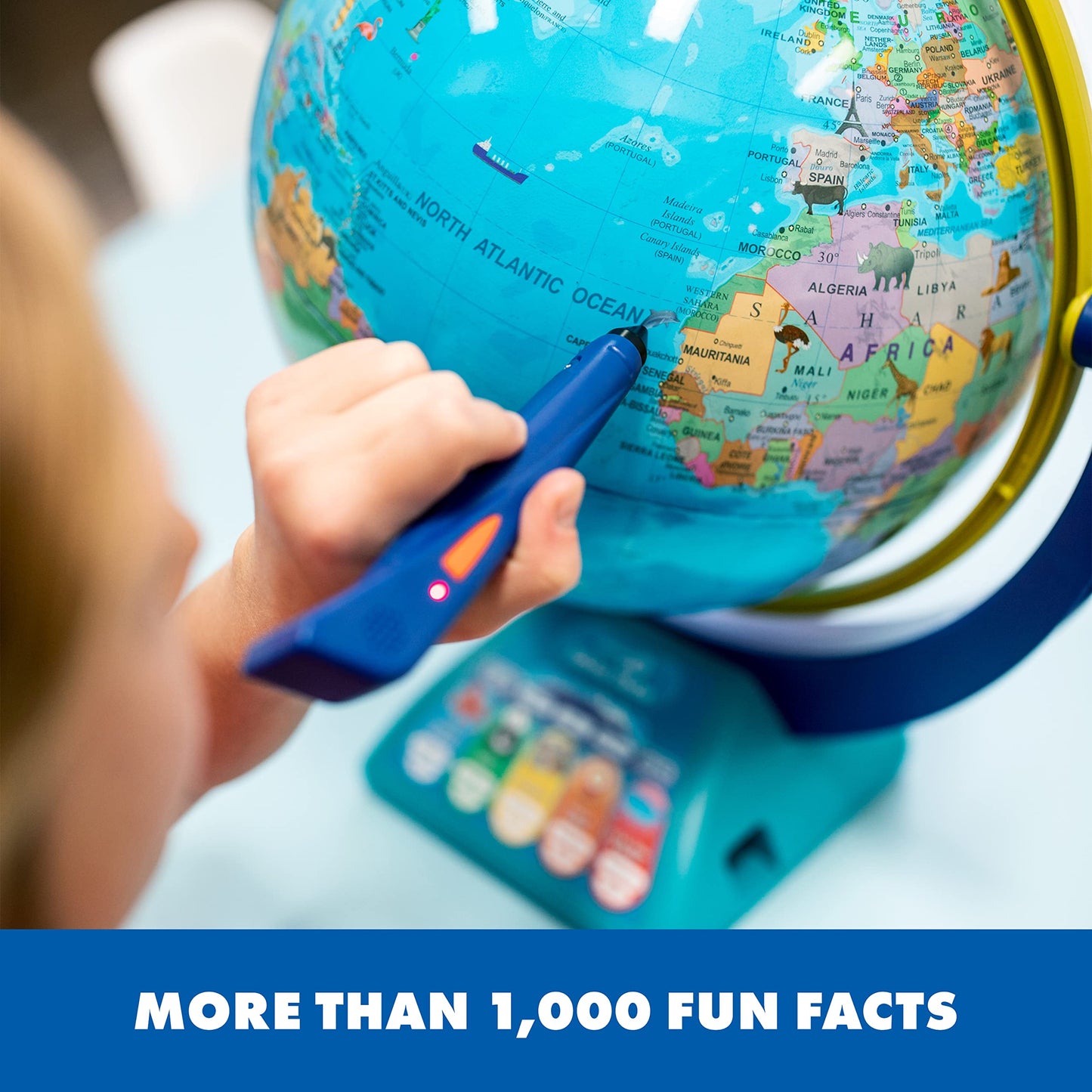 Learning Resources GeoSafari Jr. Talking Globe with Smart Pen