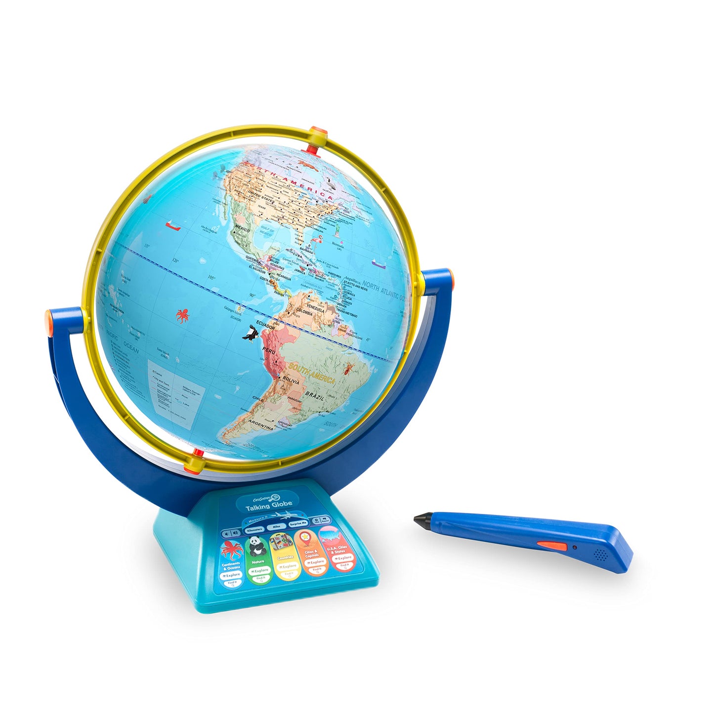 Learning Resources GeoSafari Jr. Talking Globe with Smart Pen