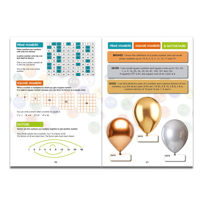 Times Tables Workbook A5 KS1 KS2 Maths Practice Book – 50 Pack
